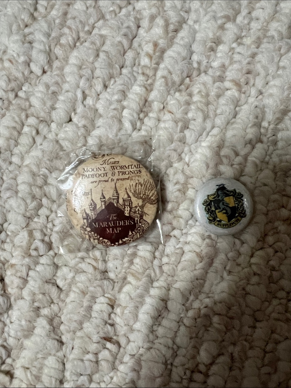 Pin Back Buttons